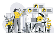 Business Outline Illustrations, a Templates & Theme by alexdndz (Thumbnail 29 of 52)