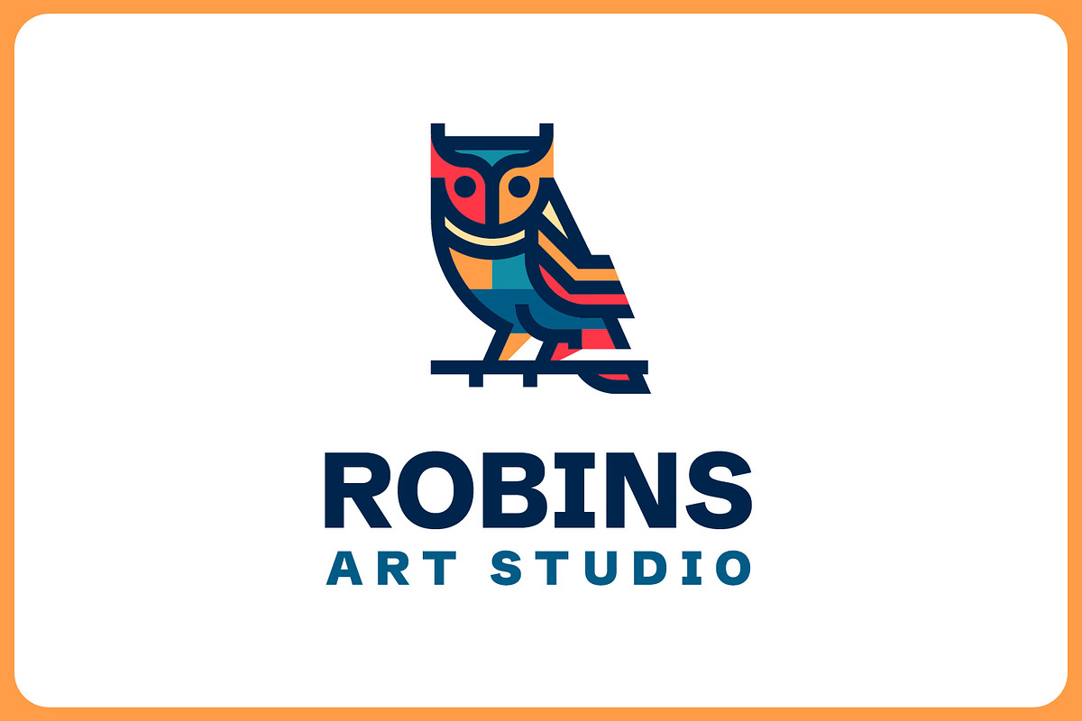 Modern Outline Owl Logo, a Branding & Logo Template by Suhandi (Photo 2 of 4)
