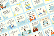 Mindful Moments Kit Instagram Canva, a Social Media Template by The Blog Creative (Thumbnail 3 of 6)