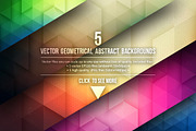 Vector Geometrical Backgrounds, a Pattern Graphic by yamonstro (Thumbnail 1 of 6)