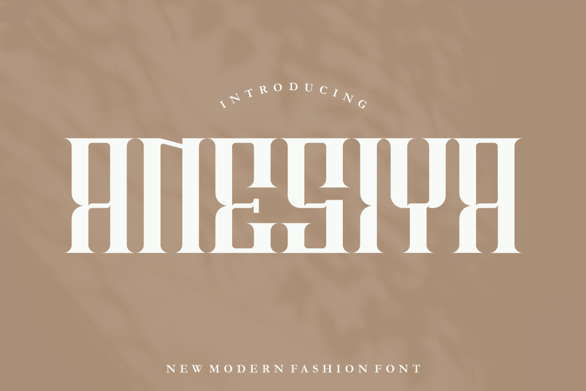 Anesiya - Font, a Serif Font by artchiles_design (Photo 1 of 5)