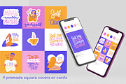 Love yourself: Self Love graphic set, a Person Illustration by Lana Sham (Thumbnail 6 of 14)
