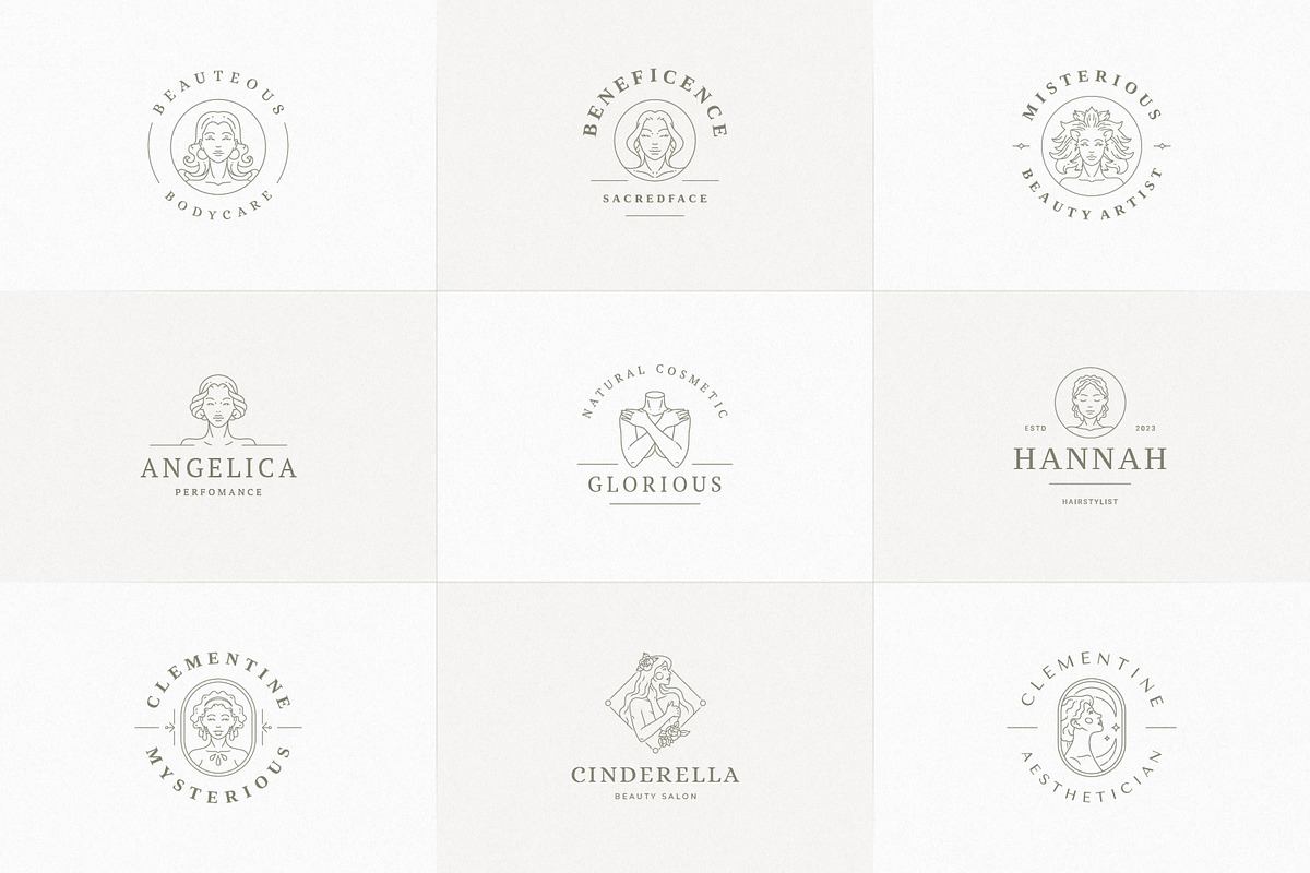 36 Elegant Logo Templates | Canva, a Branding & Logo Template by Vasya Kobelev (Photo 9 of 10)