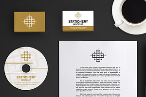 Branding Stationery Mockup - IX