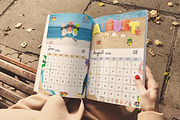 2026 Calendar Printable Canva, a Stationery Template by Designmela01 (Thumbnail 6 of 7)