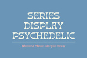 Morgan Flower - Retro Psychedelic, a Font by Nirmana Visual (Thumbnail 8 of 11)