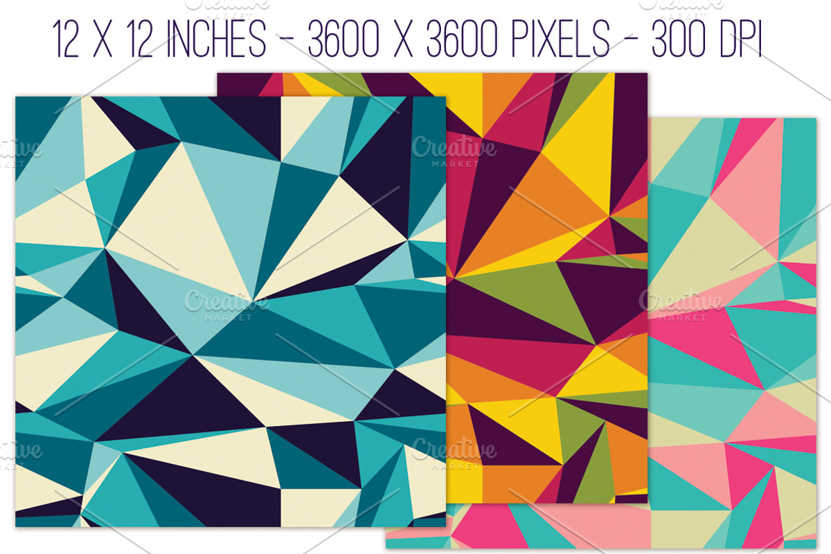 Seamless Abstract 20 Pattern Set preview 2