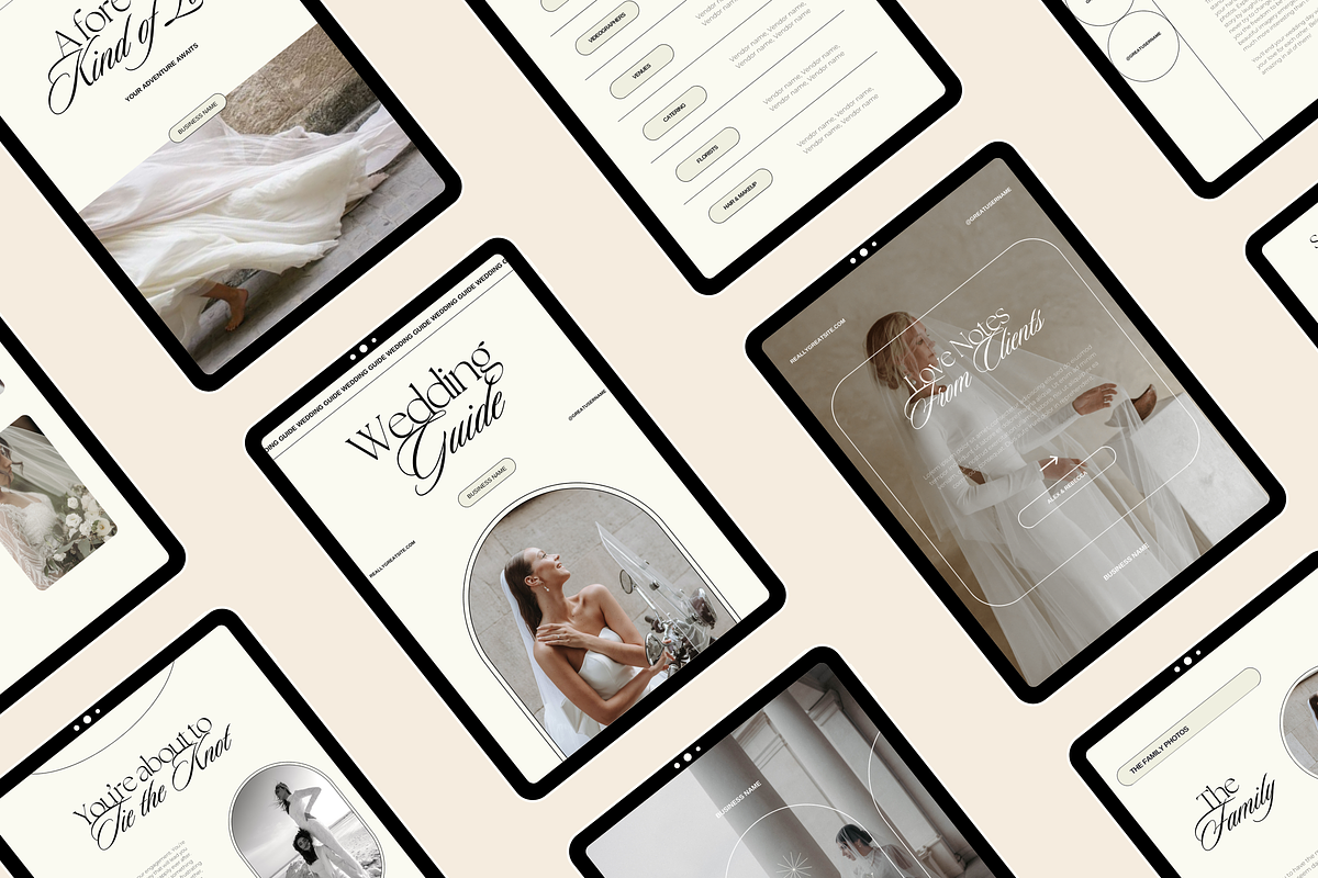 Wedding Photography Client Guide, a Marketing Template by Branding Babe Co. (Photo 6 of 9)