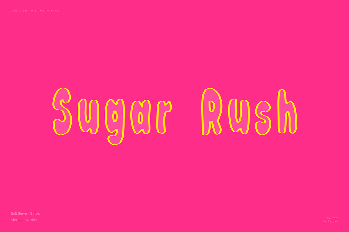 Jello — Bubble Display Font Duo, a Handwritten Font by Lettra Studio (Photo 15 of 22)