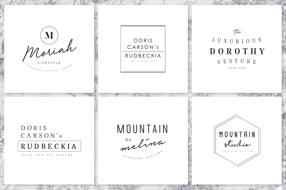 640 Premade Logos Mega Bundle, a Branding & Logo Template by XpertgraphicD (Photo 88 of 109)