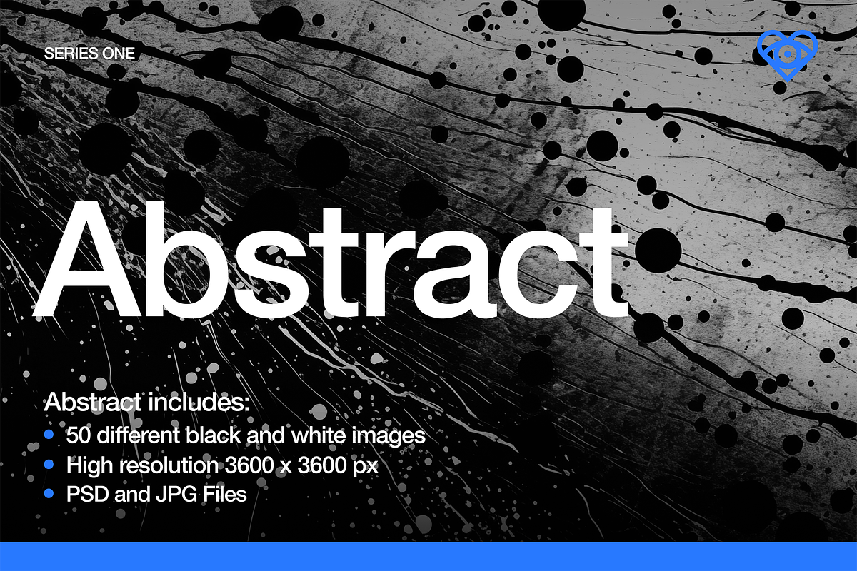 Abstract - 50 Black & White Textures, a Background Graphic by ikono.me (Photo 1 of 6)