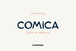 Comica Display Font, a Script Font by alpercakici