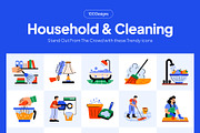Household and Cleaning, a Duotone Icon by Vectors Market (Thumbnail 1 of 9)