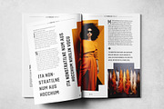 Magazine Print Layout, a Magazine Template by Grkic Creative (Thumbnail 9 of 13)