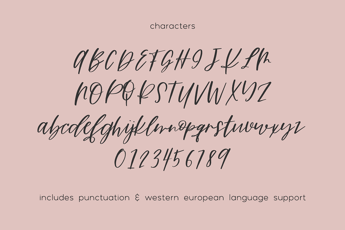 Paperheart Script, a Script Font by Beck McCormick (Photo 10 of 10)