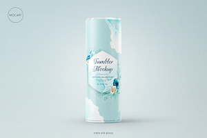 Tumbler Mockup Set