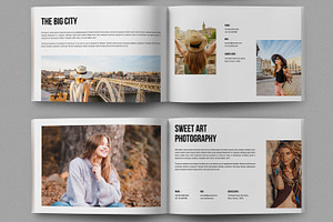 Photography Portfolio Layout