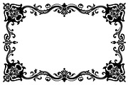 Decorative Frame Vector Bundle, an Illustration by yasushie (Thumbnail 9 of 9)