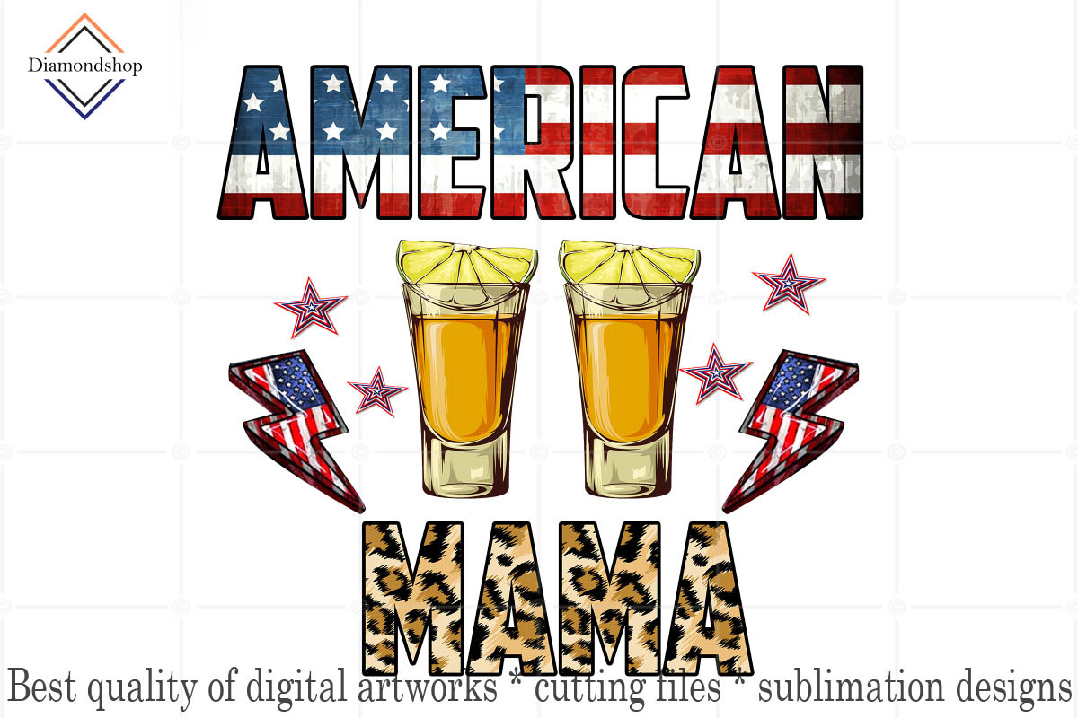 4th of July Sublimation Bundle, a Decorative Illustration by DiamondShop (Photo 10 of 11)