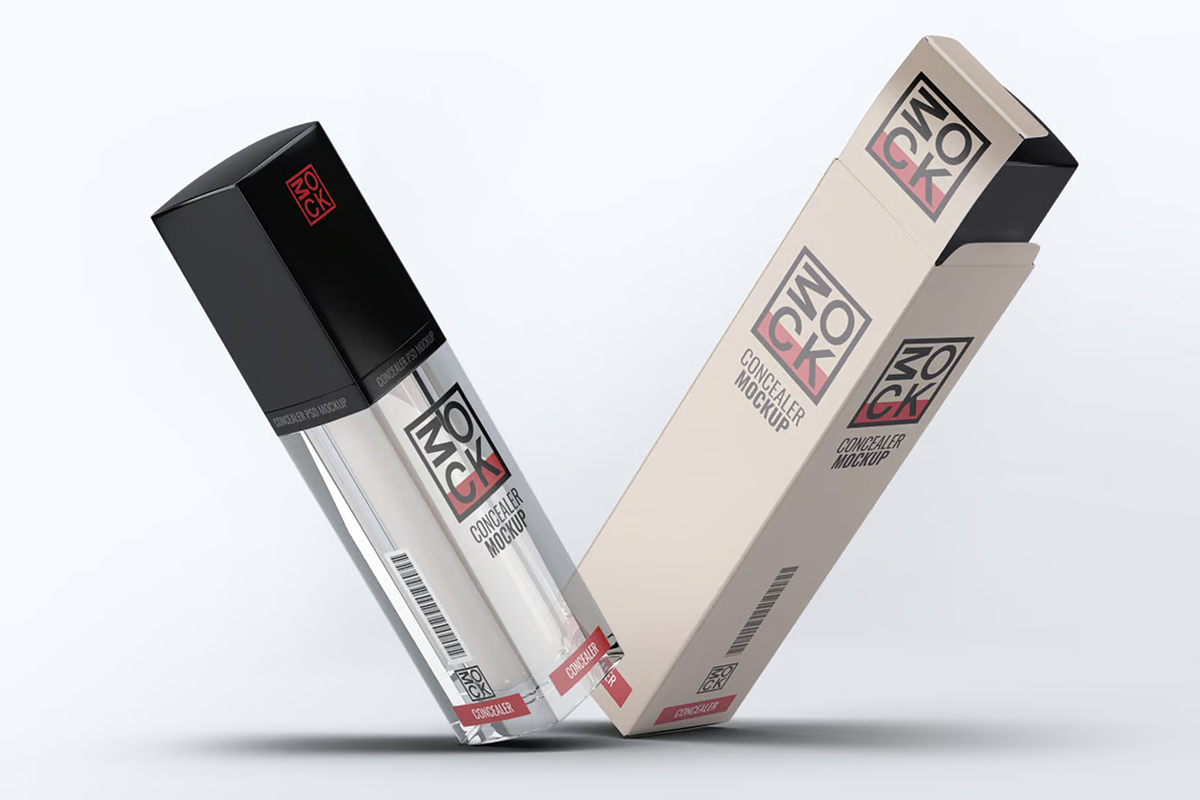 Cosmetic Concealer Mockup, an Advertising Mockup by Hubzway (Photo 5 of 9)