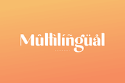 michael - beauty ligature font, a Sans Serif Font by Sensatype (Thumbnail 14 of 17)