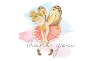 Flower fairies. watercolor set, an Illustration by Love Watercolor Store (Thumbnail 8 of 8)
