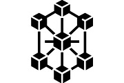 Blockchain and network illustrations, a Technology Illustration by balal (Thumbnail 12 of 13)