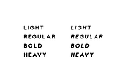JAQUEL - Minimal Display Typeface, a Font by Designova® (Thumbnail 8 of 8)