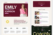 Life Coach Wix Studio Template, a Wix Template by RiveupDigital (Thumbnail 2 of 8)