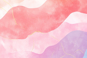 Abstract pastel watercolor waves wit, a Photo by Dvoevnore photos