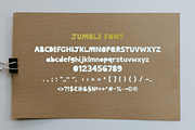 Jumble Playful Handmade Display Font, a Sans Serif Font by gafaroff studio (Thumbnail 7 of 7)