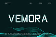 Vemora || Modern Futuristic Sans Ser, a Sans Serif Font by Idea Studio (Thumbnail 1 of 10)