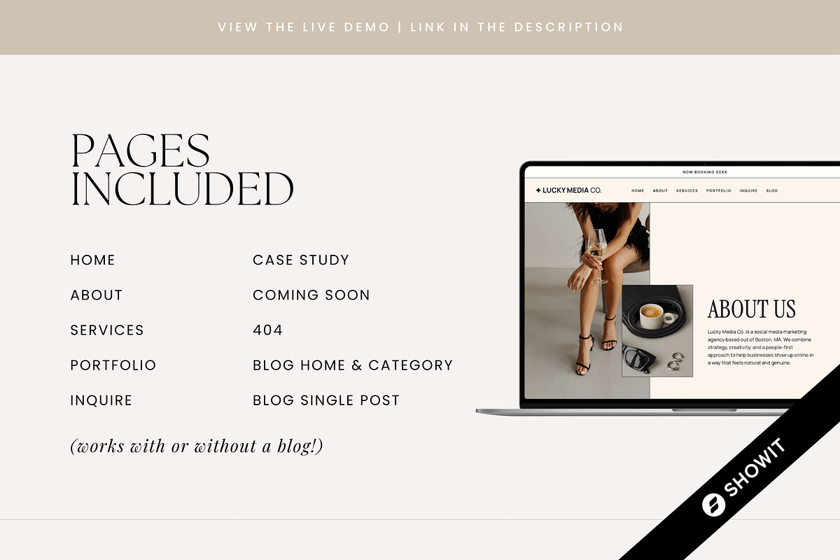 Showit Website Template | Agency, a Websites & App Template by Rosetta Lane Design (Photo 6 of 10)