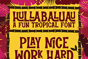 Hullabaluau Font, a Font by Amber Nest Design (Thumbnail 10 of 10)