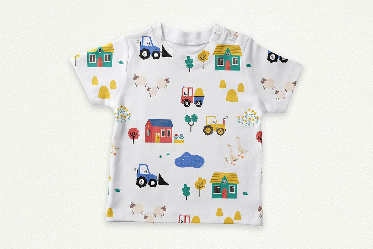 Kids Farm Pattern & Illustration, an Animal Illustration by Irina Ostapenko (Photo 5 of 5)