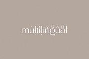 Seafoam - Elegant & Regal Serif, a Serif Font by Misha Sova (Thumbnail 8 of 8)
