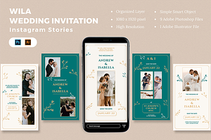 Wila - Wedding Invitation Instagram