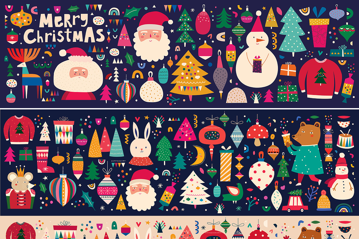 Funny CHRISTMAS collection, an Animal Illustration by MoleskoStudio (Photo 7 of 10)