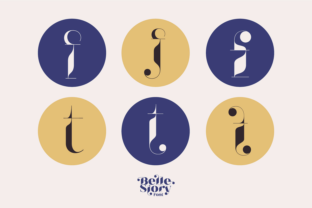 Belle Story - Beauty serif family, a Serif Font by creativemedialab (Photo 10 of 18)