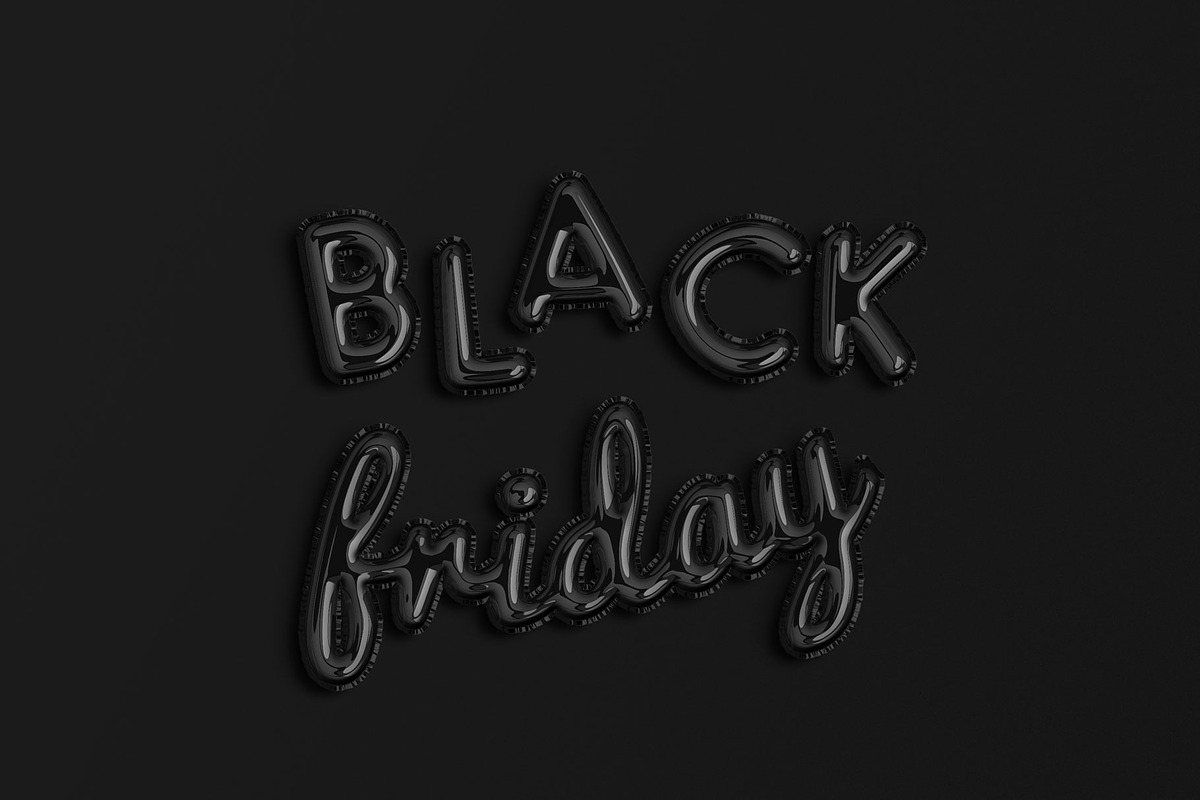 Black Friday Text Effect Bundle, a Layer Style Add-On by Evlogiev Studio (Photo 5 of 9)