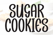 Sugar Cookies | Script Font, a Script Font by Scratchones (Thumbnail 1 of 8)