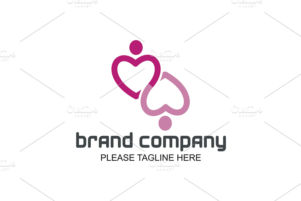 20 Logo Love Templates Bundle, a Branding & Logo Template by Friendesigns (Photo 4 of 21)