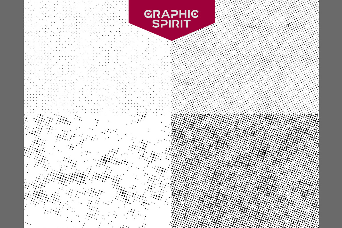 Seamless Halftone Dot Patterns, a Pattern Graphic by Graphic Spirit (Photo 3 of 4)