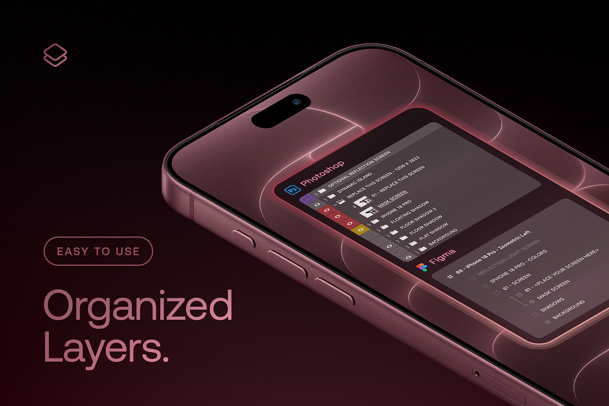 iPhone 18 Pro - 24 Mockups Scenes, an iPhone Mockup by Asylab (Photo 6 of 54)