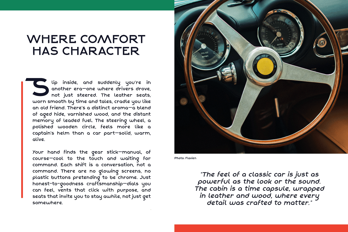 Alpha Strada: 1950s Car Emblem Font, a Font by Wingsart Studio (Photo 9 of 14)