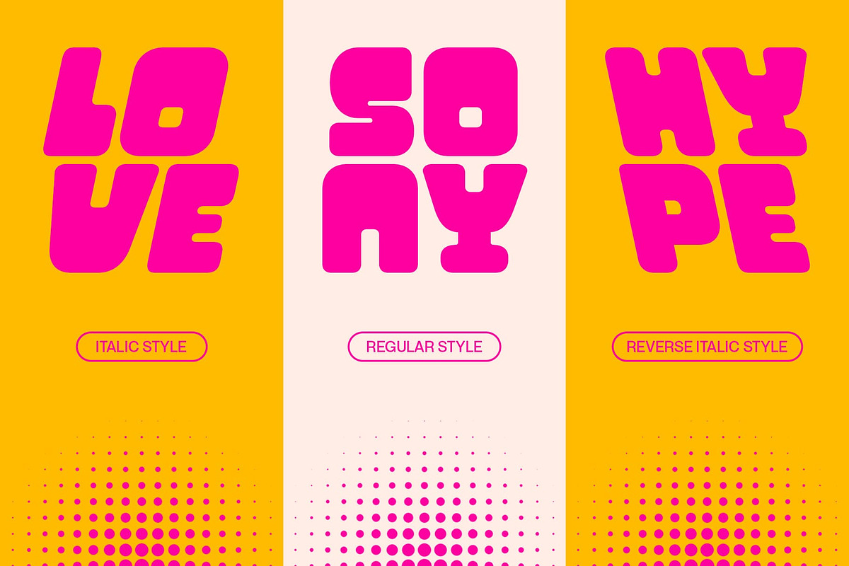CS Soria – Y2K Font, a Sans Serif Font by Craft Supply Co. (Photo 3 of 8)