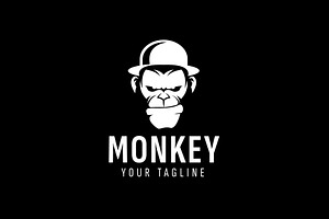 monkey logo vector icon illustration, a Branding & Logo Template by Dyn Studio