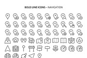 Bold Line Icons, an Outline Icon by Howcolour (Thumbnail 148 of 151)
