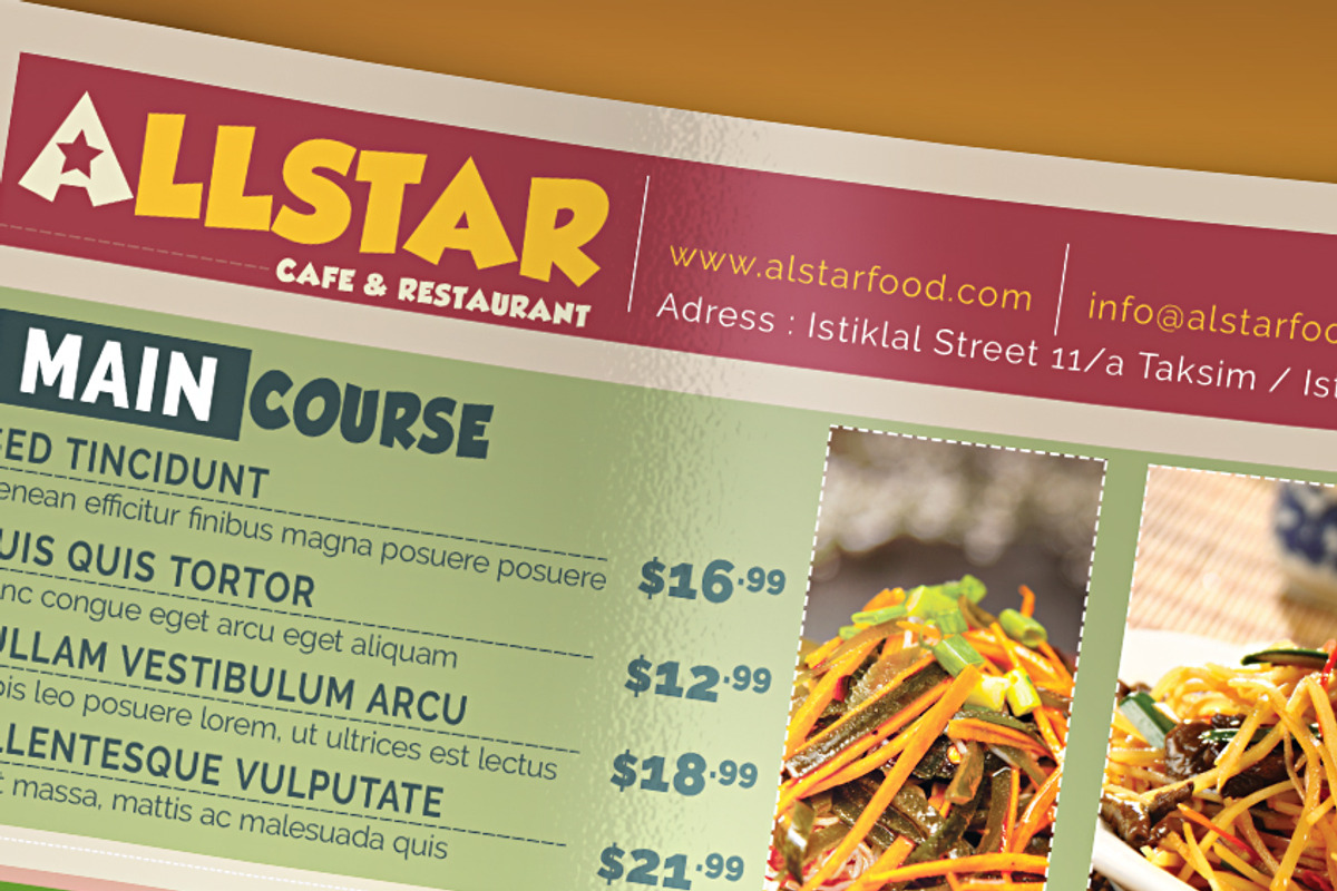 Cafe and Restaurant Flyer 02, a Flyer Template by fatihakdemir (Photo 3 of 4)