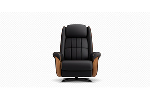 Comfortable modern chair designed, an Object Illustration by ZinetroN